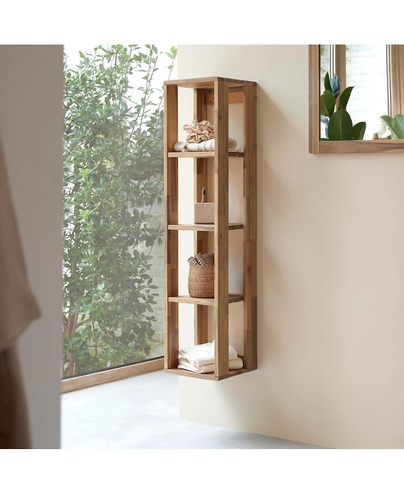Tikamoon Lila acacia wood column 130