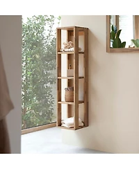 Tikamoon Lila acacia wood column 130