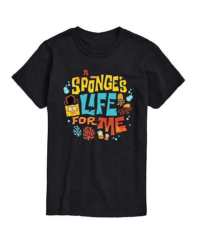 Airwaves Men's Sponges Life For Me Short-Sleeve Graphic T-Shirt