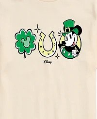 Airwaves Men's Disney Mickey St. Patrick's Icons Graphic T-Shirt