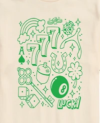 Airwaves Men's Instant Message Lucky Cluster Short-Sleeve Graphic T-Shirt