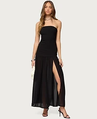 Edikted Women's Marisa Strapless Maxi Dress