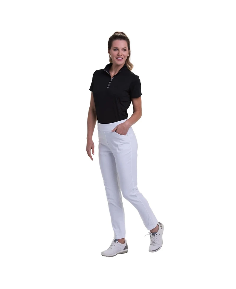Ep Ny Women's Bi Stretch Slim Ankle Golf Pants
