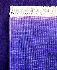 Adorn Hand Woven Rugs Fine Vibrance M1479 2' 8" x 18' 0" Runner Area Rug