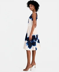 Robbie Bee Women's Scoop-Neck Sleeveless Party Dress