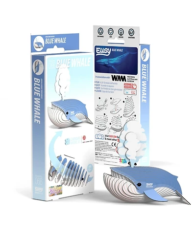 Eugy Whale 3D Puzzle