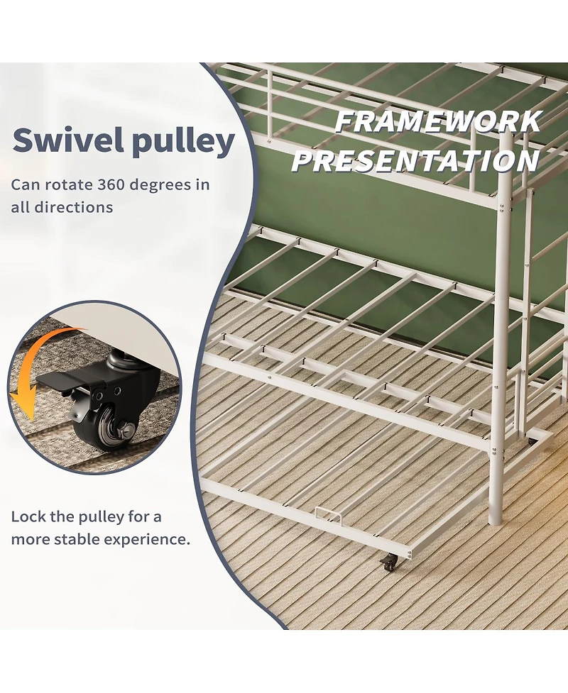 Streamdale Furniture bunk bed with trundle