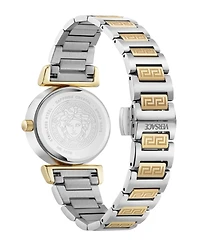 Versace Women's Mini Vanity Two-Tone Stainless Steel Bracelet Watch