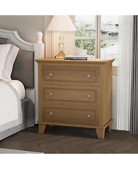 gaomon 3 Drawer Dresser for Bedroom, Wood Chest of Drawers Bedroom