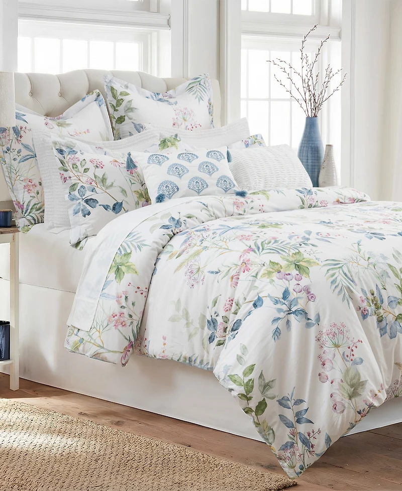 Levtex Home Seraphine Blooms Reversible 3-Pc. Duvet Cover Set, King