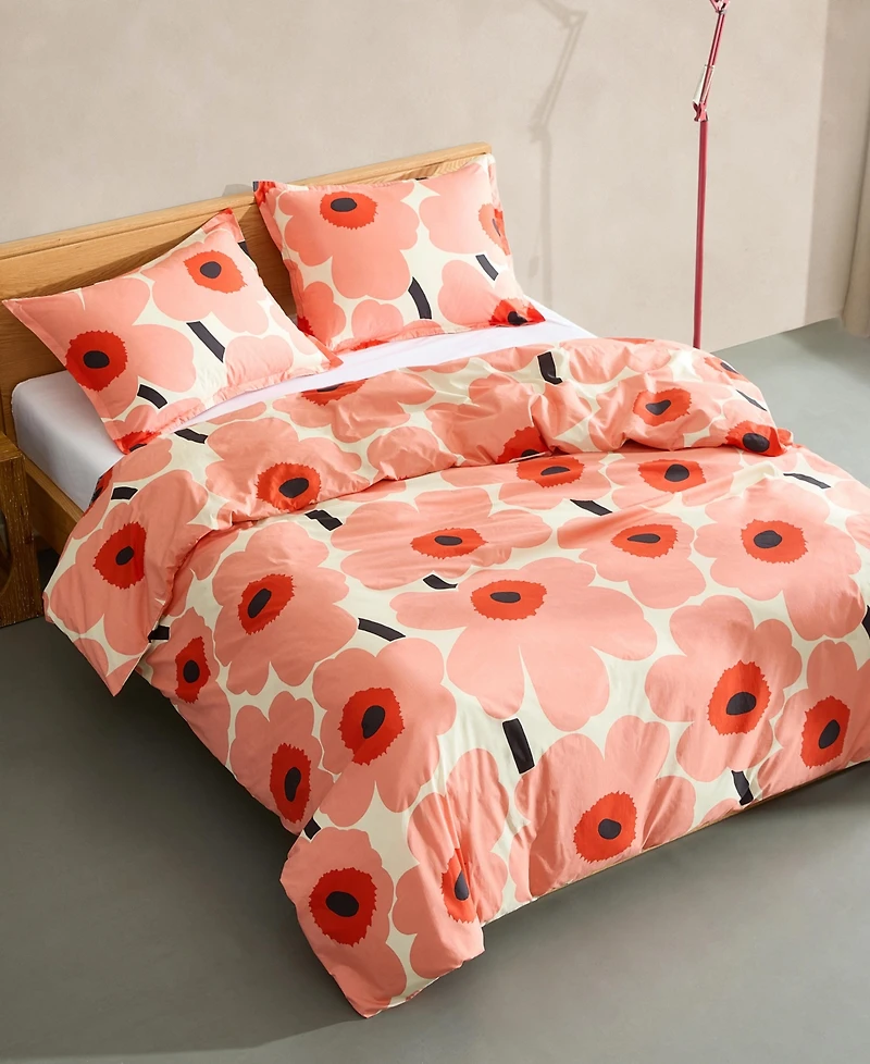 Marimekko Unikko Cotton 3-Pc. Comforter Set, Full/Queen