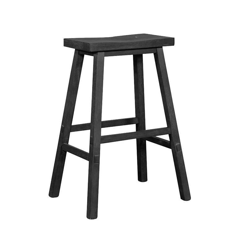 Liberty Furniture Industries, Inc Creations 30 Inch Sawhorse Stool- Slate in Various
