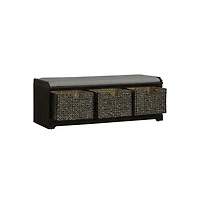 Liberty Furniture Industries, Inc Mill Creek Wall Bench Rubberwood Solids