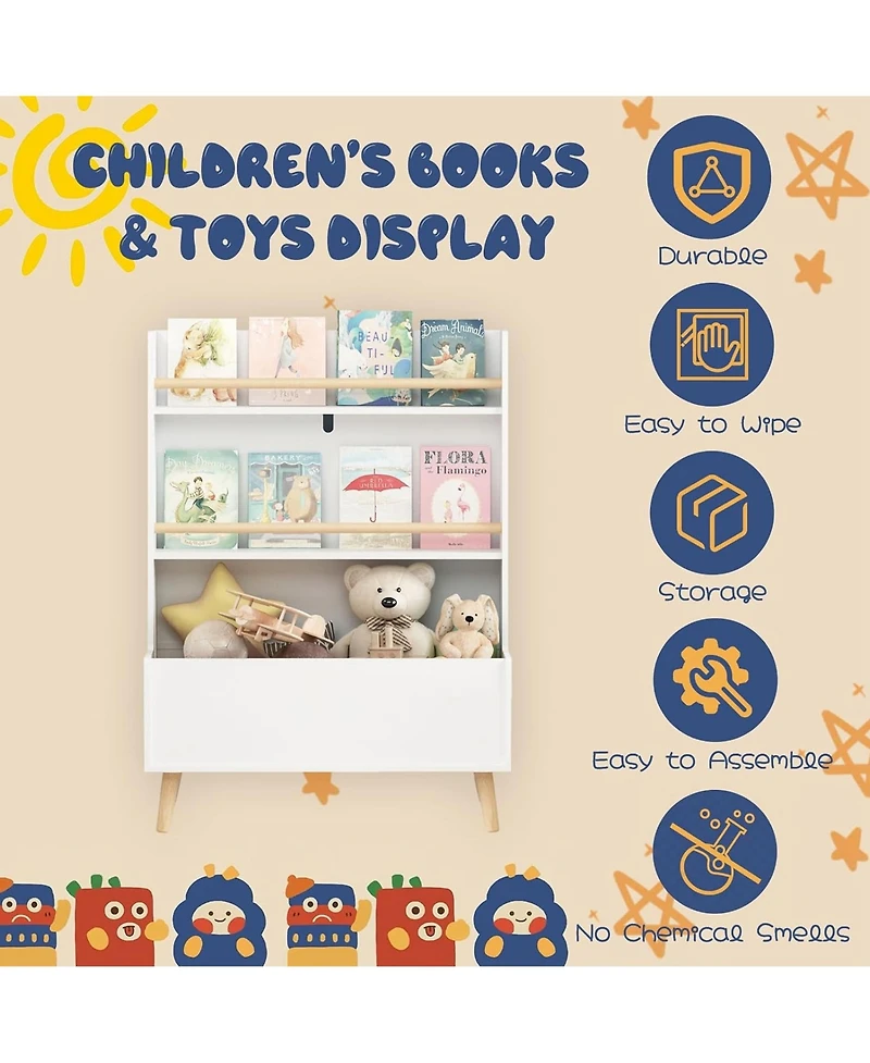 Rainsken Kids Bookshelf