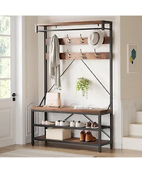 gaomon 72" Metal Frame Hall Tree
