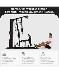 BalanceFrom Fitness Multifunctional Home Gym Workout Station Strength Training Equipment