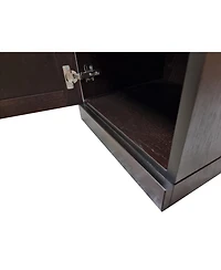 Palace Imports Premium 100% Solid European Oak Hardwood Bathroom Storage Cabinet with Shaker Doors – 16" Wide, 71.5" Tall