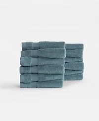 ienjoy Home 12-Pc. Cotton Washcloth Set, 13" x