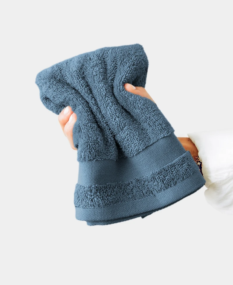 ienjoy Home 6-Pc. Cotton Washcloth Set, 13" x