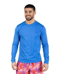 TailorByrd Men's Solid Long Sleeve Rashguard