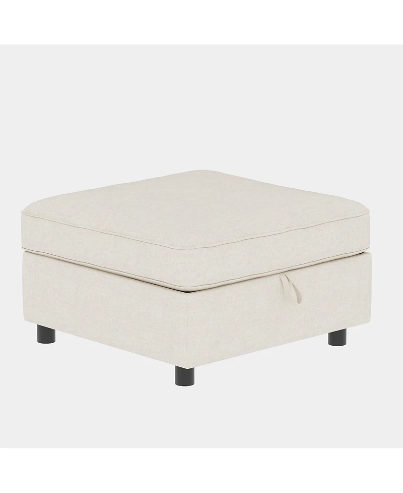 Streamdale Furniture Modular Sectional Sofa with Storage & Sleeper - Flexible Fabric Combinations