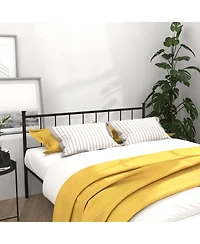 Streamdale Furniture 74 inches Full Size Bed Frame with Headboard/Footboard, Under Bed Storage