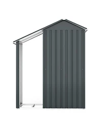 Streamdale Furniture Campcraft galvanized iron garden shed, waterproof, compact, easy assembly