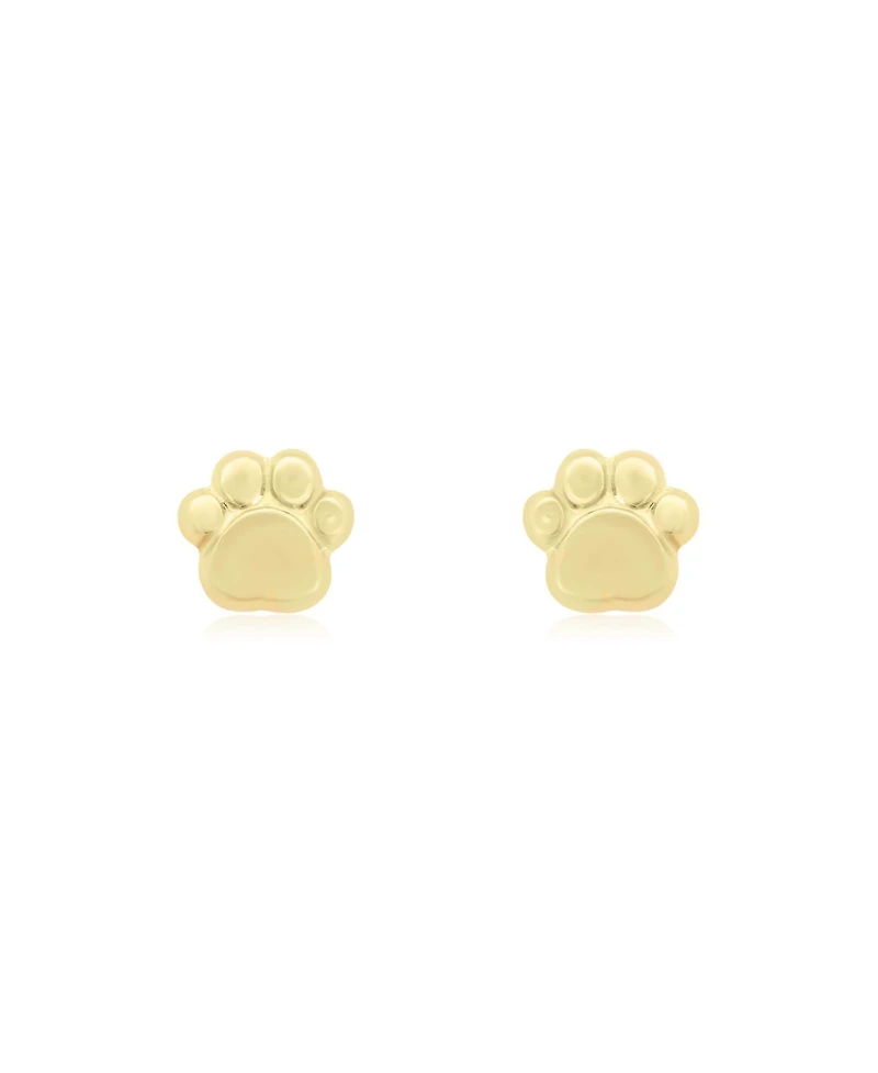 The Lovery Baby Paw Screw Back Stud Earrings