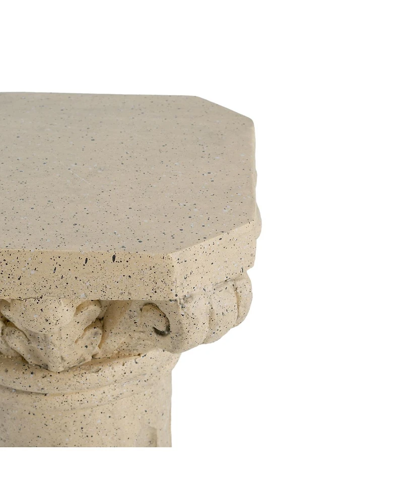 Streamdale Furniture Pedestal Column Plant Stand, 26.25 Inch, Indoor and Outdoor