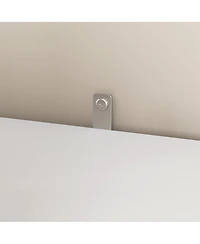 Streamdale Furniture 9 Drawer Modern White Matte Wood Dresser for Bedroom & Living Room