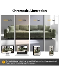Streamdale Furniture Streamdale 102" Plush Corduroy 4-Seat Sofa