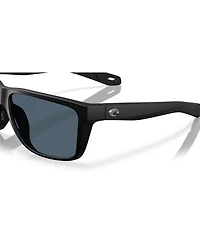 Costa Del Mar Men's Rectangle Broadbill Ii Polarized Sunglasses, 6S9120