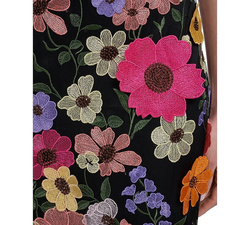 Eliza J Women's 3D Floral Sheath Dress