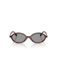 Miu Miu Women's Oval Sunglasses, Mu 04ZS