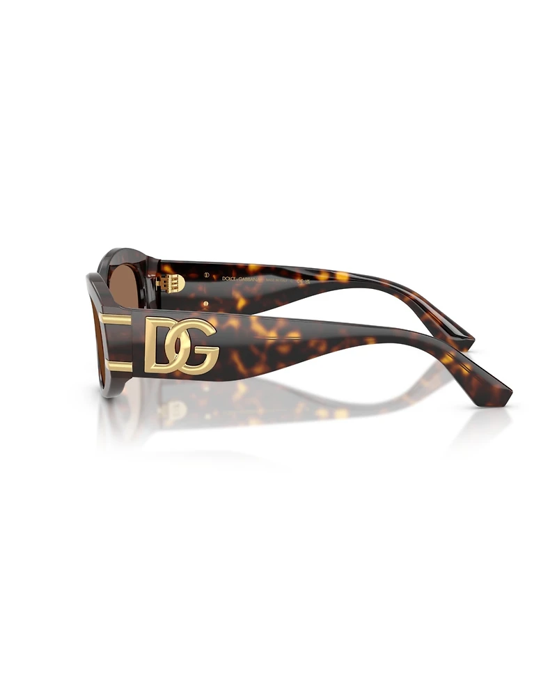 Dolce&Gabbana Women's Oval Sunglasses, DG4502
