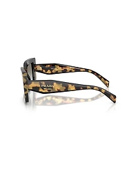 Prada Women's Rectangle Sunglasses, Pr D01S