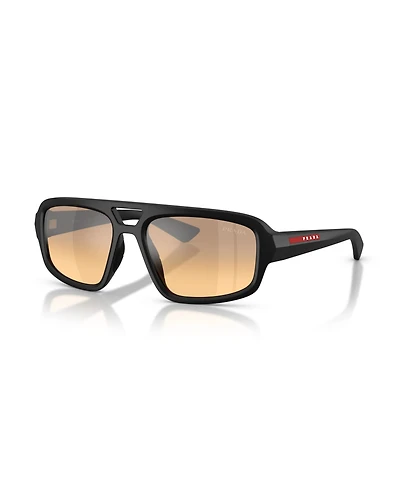 Prada Linea Rossa Men's Geometric Sunglasses, Ps B11SU
