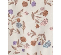 Carter's Baby Girls' Floral Sleeveless Romper