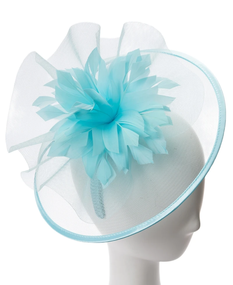 August Hats Net Layered Fascinator Hat