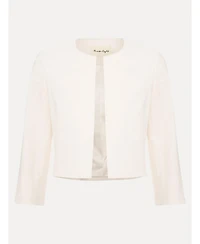 Phase Eight Women's Tailored Cropped Round Neck Jacket