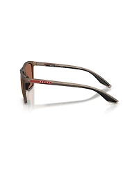 Prada Linea Rossa Men's Rectangle Sunglasses, Ps B08S