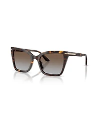 Emporio Armani Women's Square Sunglasses, EA4273BU