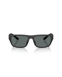 Emporio Armani Men's Rectangle Polarized Sunglasses, EA4267U