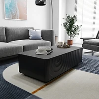 Streamdale Furniture Rectangle Coffee Table with Storage