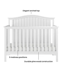 Child Craft Hampton Arch Top 4-in-1 Convertible Crib