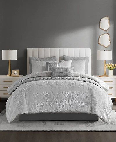 Madison Park Nocturne Jacquard 10-Pc. Comforter Set