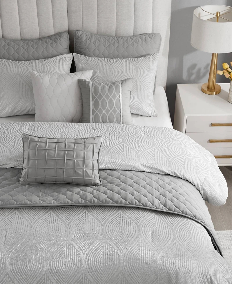 Madison Park Nocturne Jacquard 10-Pc. Comforter Set