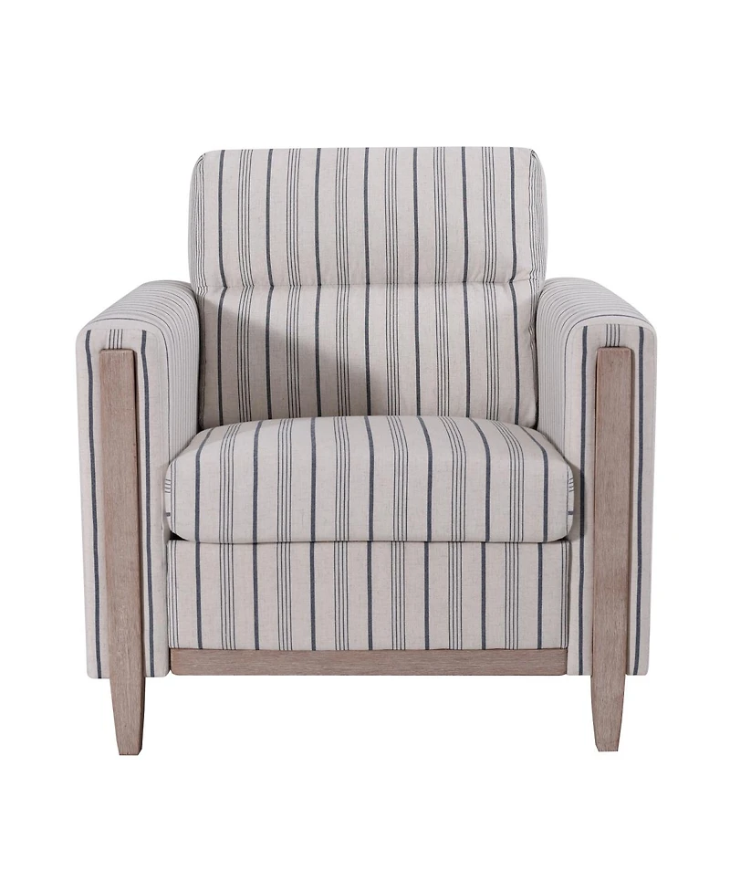 Streamdale Pu Cover Sofa with Rubber Wood Legs