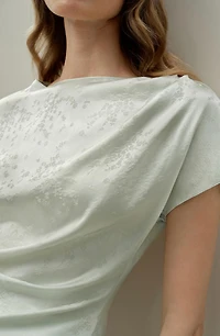 Lilysilk Women's Ying Jacquard Silk Top