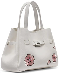 Dkny Bryar Silver-Tone Hardware Small Crossbody Satchel Bag